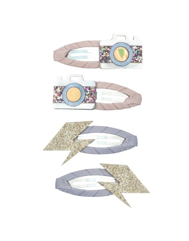 Set 4 mollette "mettiti in posa" Mollette e Fermagli