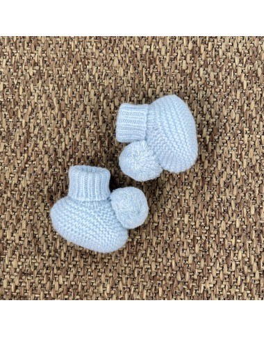 Babbucce pom pom lana Scarpe