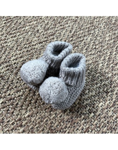 Babbucce pom pom lana Scarpe