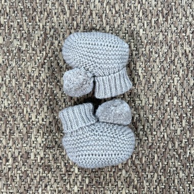 Babbucce pom pom lana Scarpe