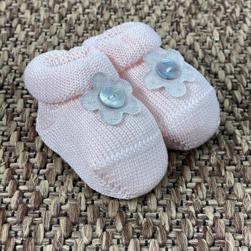 Babbucce fiore Babbucce 0/3 mesi