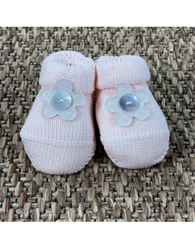 Babbucce fiore Babbucce 0/3 mesi