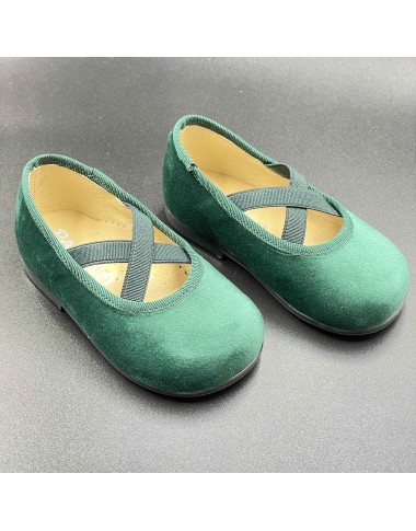 Ballerina in velluto Scarpe