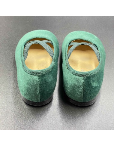 Ballerina in velluto Scarpe