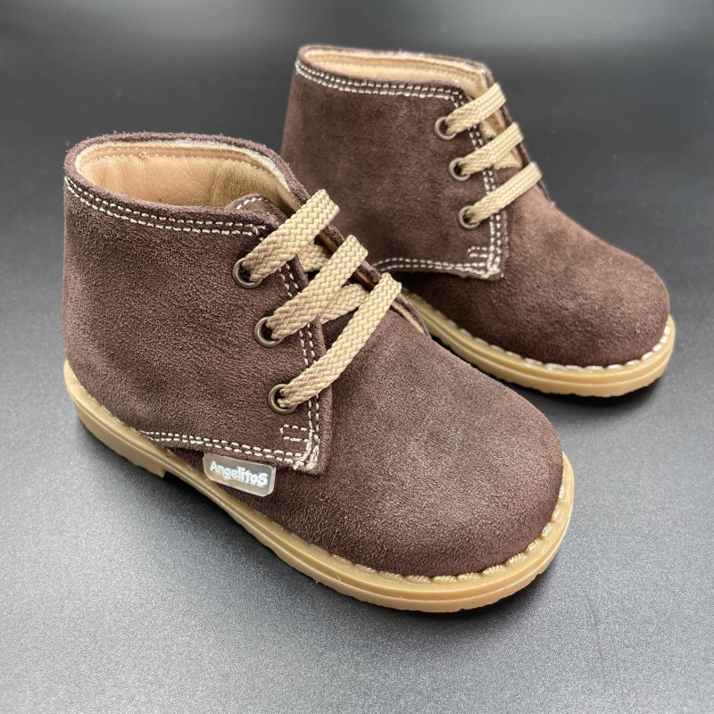 Polacchina in camoscio Scarpe