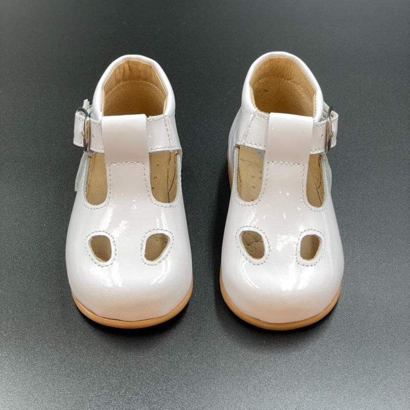 Scarpa Occhielli Vernice Scarpe