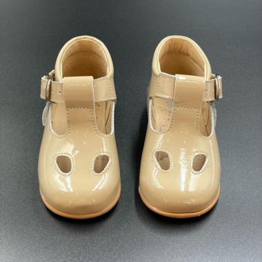 Scarpa Occhielli Vernice Scarpe