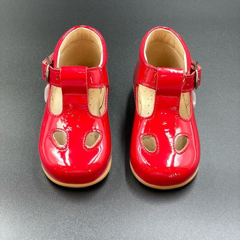 Scarpa Occhielli Vernice Scarpe