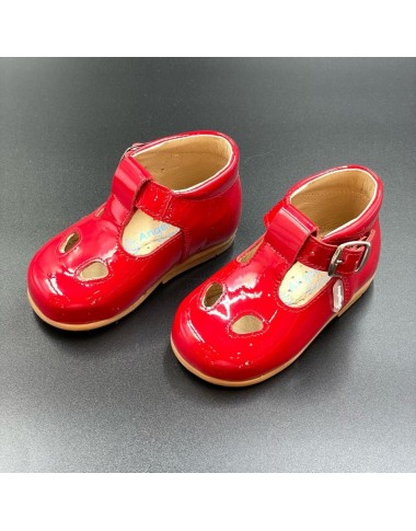 Scarpa Occhielli Vernice Scarpe