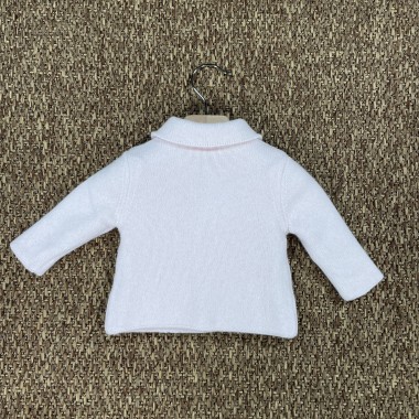 Cappotto trecce lana Neonata 0/36