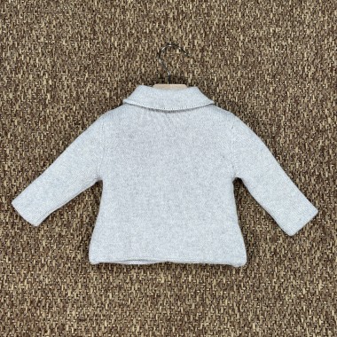 Cappotto trecce lana Neonato 0/36