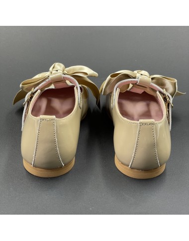 Fiocco patent leather shoe