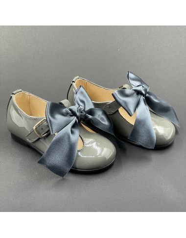 Fiocco patent leather shoe