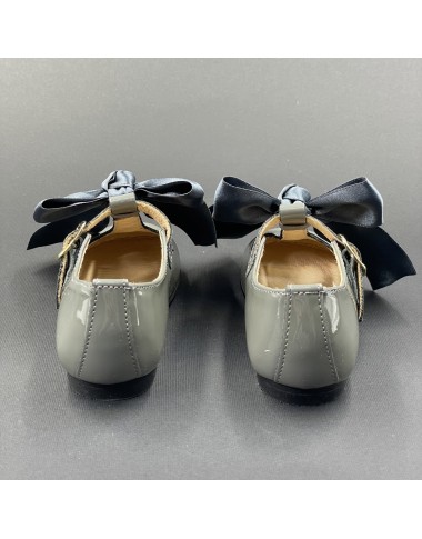 Fiocco patent leather shoe