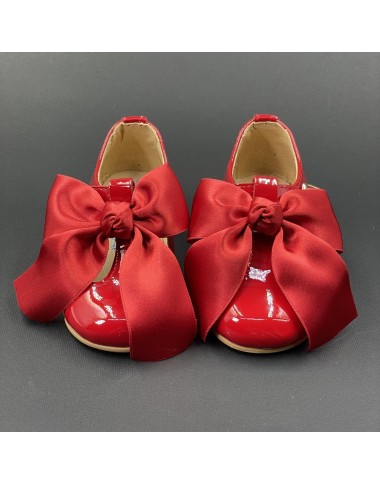 Fiocco patent leather shoe