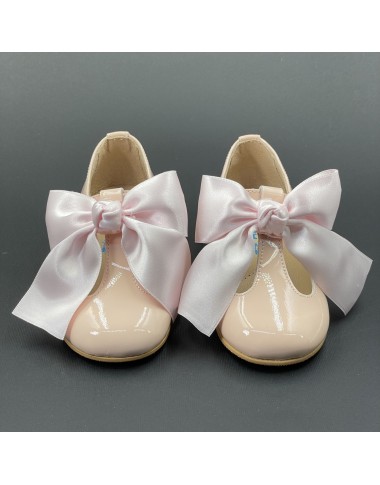 Fiocco patent leather shoe