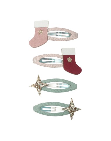 Set 4 mollette natalizie Mollette e Fermagli