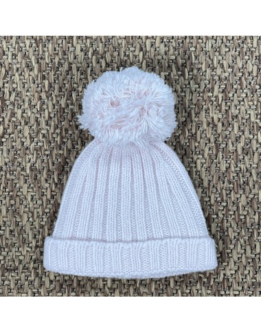Cappello coste pom pom lana Accessori