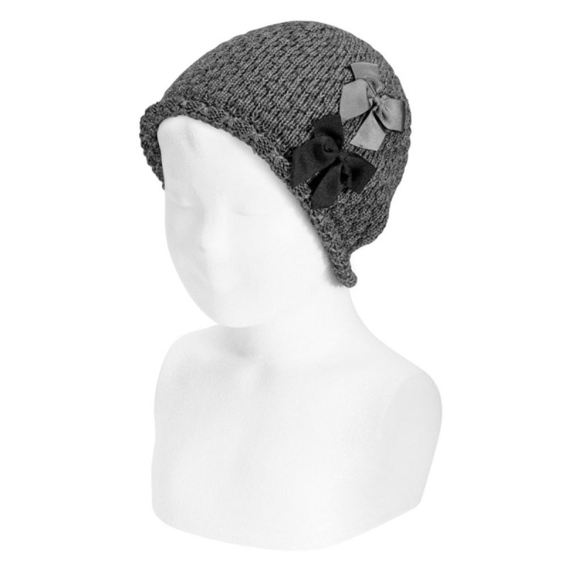 Cappello misto lana due fiocchi Accessori