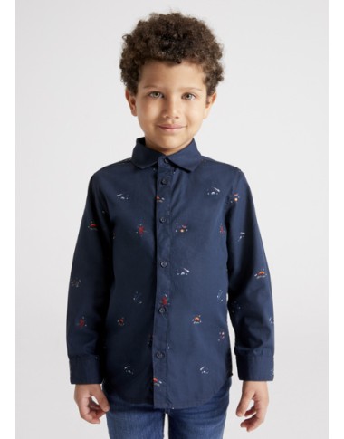 Printed long/sleeve shirt