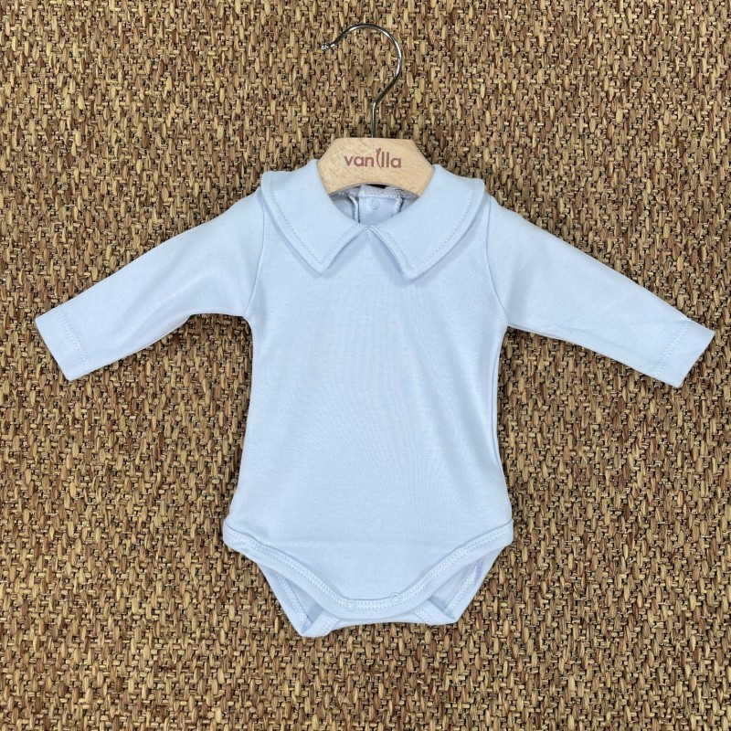 Body collo a punta Manica lunga Neonata 0/36