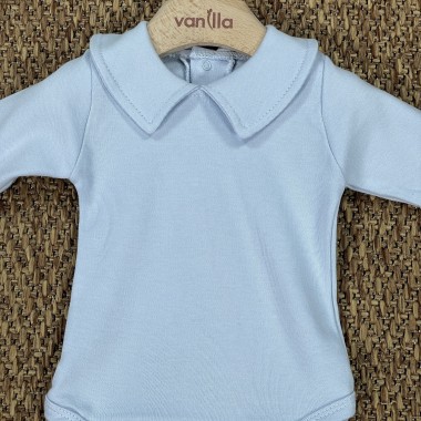 Body collo a punta Manica lunga Neonata 0/36