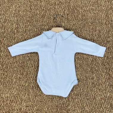 Body collo a punta Manica lunga Neonata 0/36