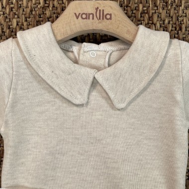 Body collo a punta Manica lunga Neonato 0/36