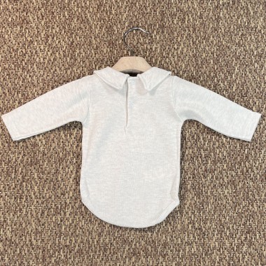 Body collo a punta Manica lunga Neonato 0/36