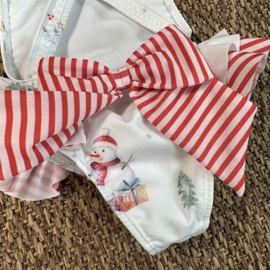 Costume natalizio Neonata 0/36