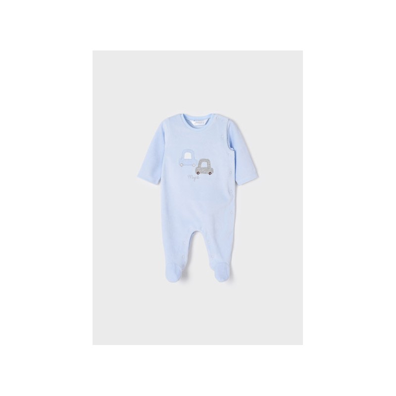 Tutina macchinine Ciniglia Neonato 0/36