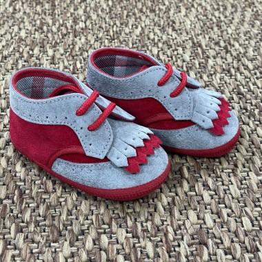 Scarpetta allacciata frange Scarpe