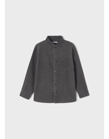 Soft denim s/l shirt