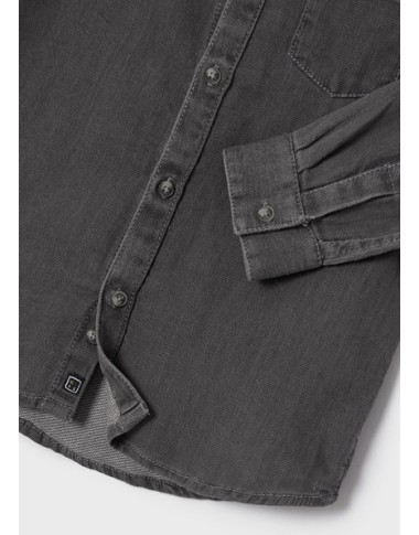 Soft denim s/l shirt