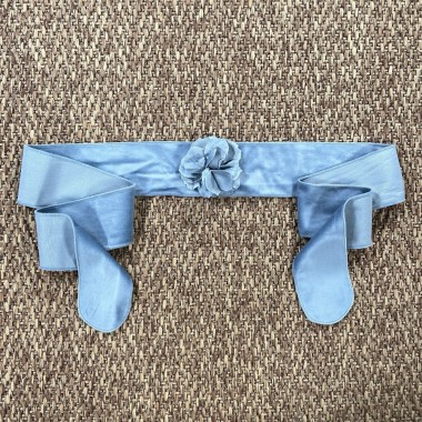 Cintura in velluto fiore Cinture e Bretelle