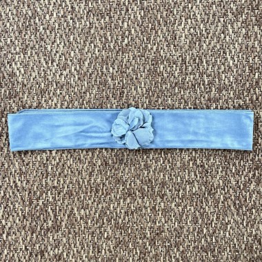 Cintura in velluto fiore Cinture e Bretelle