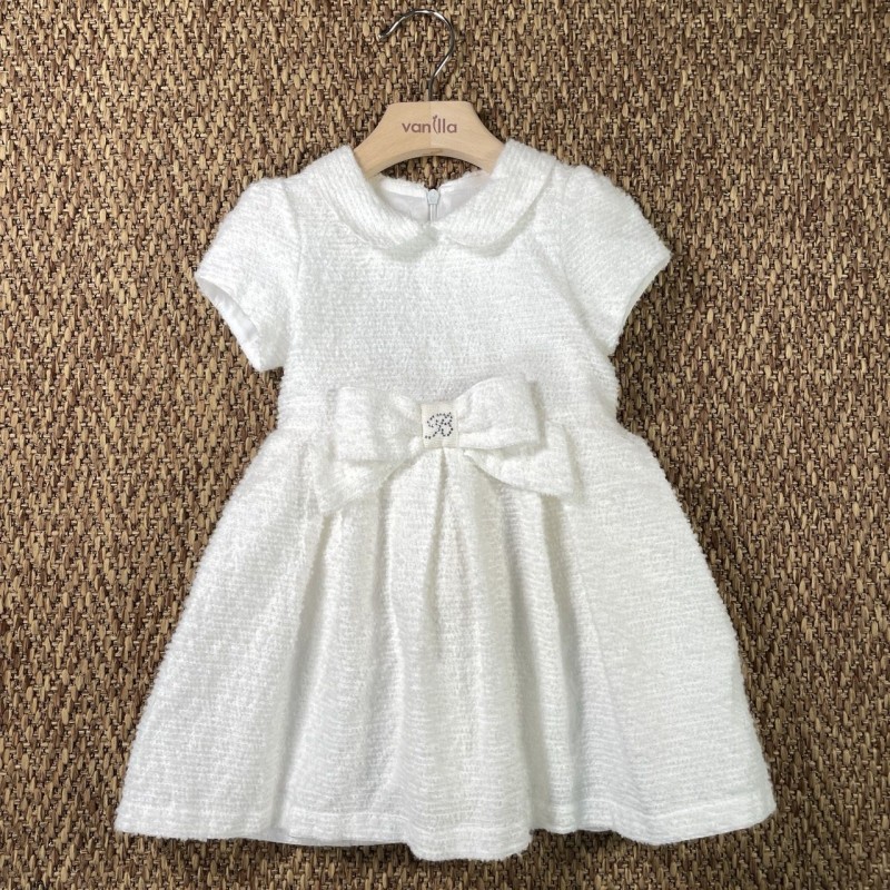 Abito elegante tweed Bimba 2/8 anni