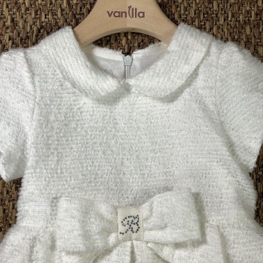 Abito elegante tweed Bimba 2/8 anni