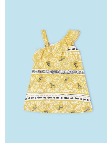 Asymmetric safari dress