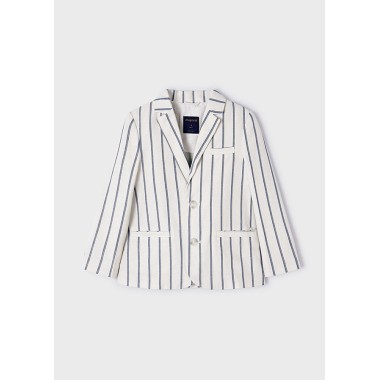 Giacca lino righe Giacca e Gilet