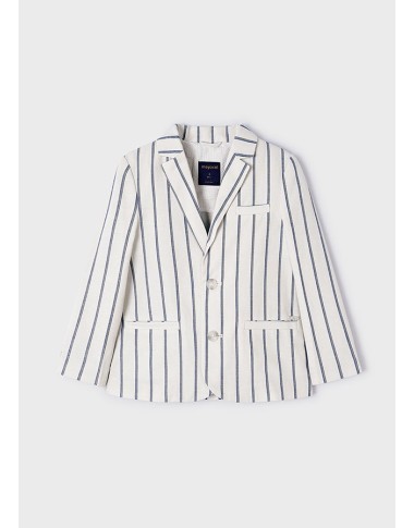 Giacca lino righe Giacca e Gilet