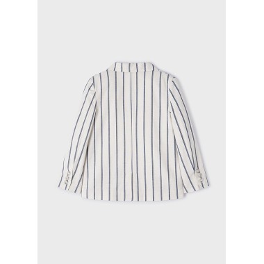 Giacca lino righe Giacca e Gilet