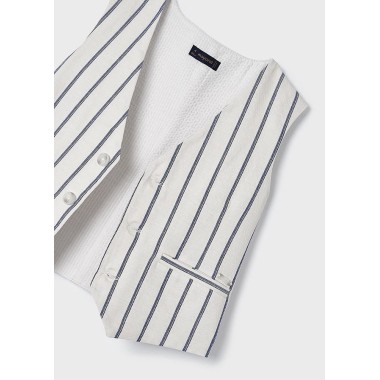 Gilet in lino Bimbo 2/8 anni
