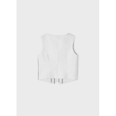 Gilet in lino Bimbo 2/8 anni
