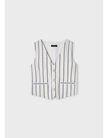 Gilet in lino Bimbo 2/8 anni