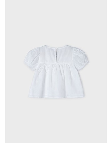 Blusa ricamata                Bimba 2/8 anni