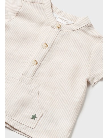 Completo camicia e bermuda Neonato 0/36