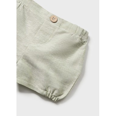 Completo camicia e bermuda Neonato 0/36