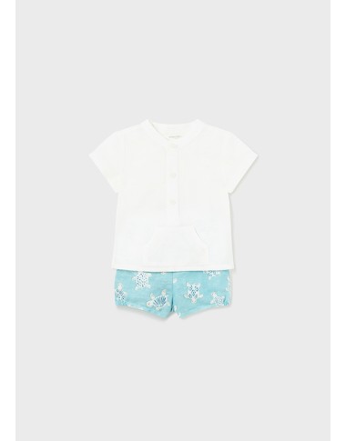 Turtle shirt and Bermuda shorts set