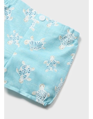 Turtle shirt and Bermuda shorts set